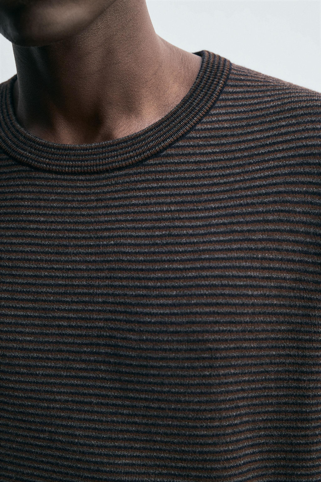 STRIPED JACQUARD SWEATER - Zara фото 6