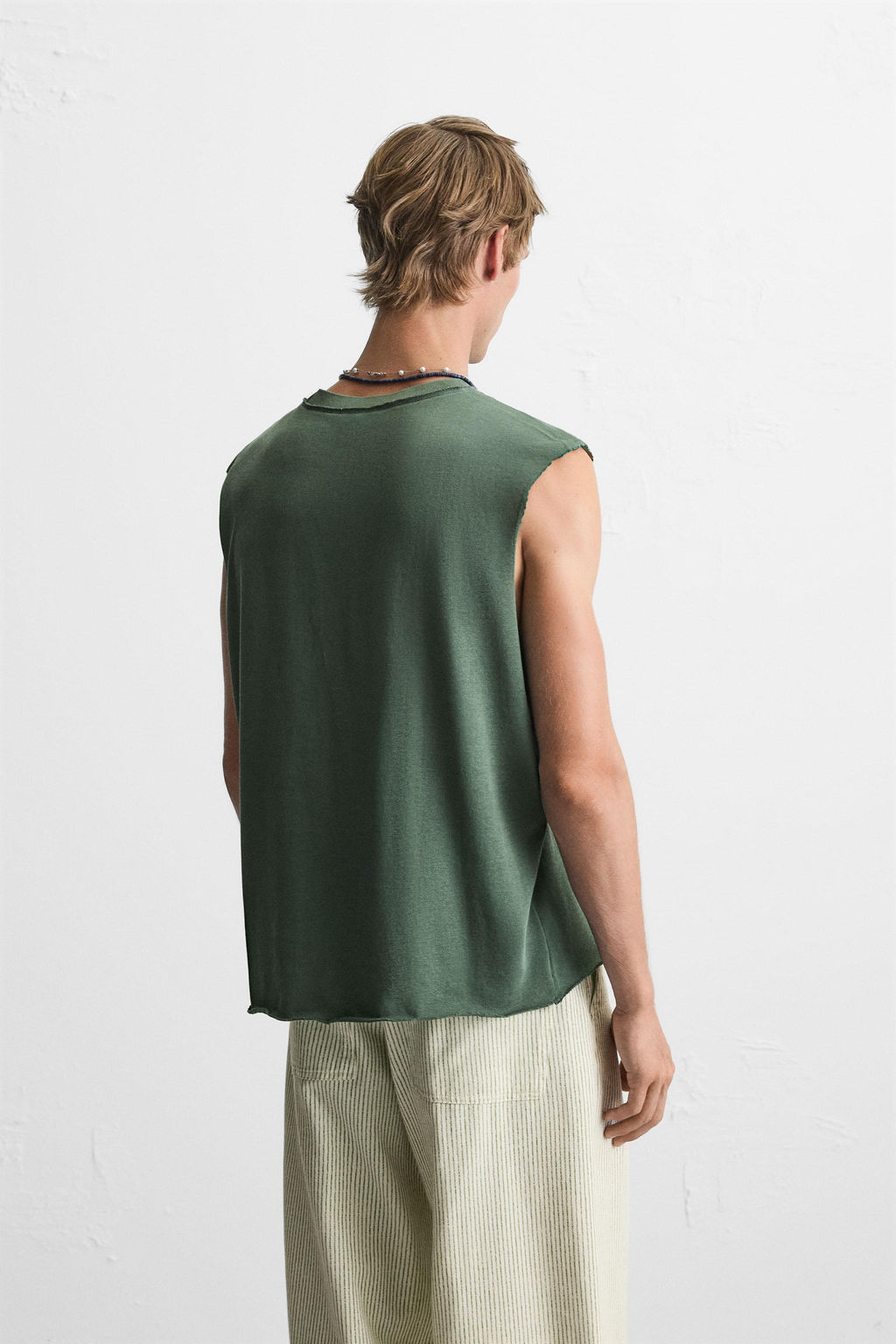 IRREGULAR KNIT TANK TOP - Zara фото 3