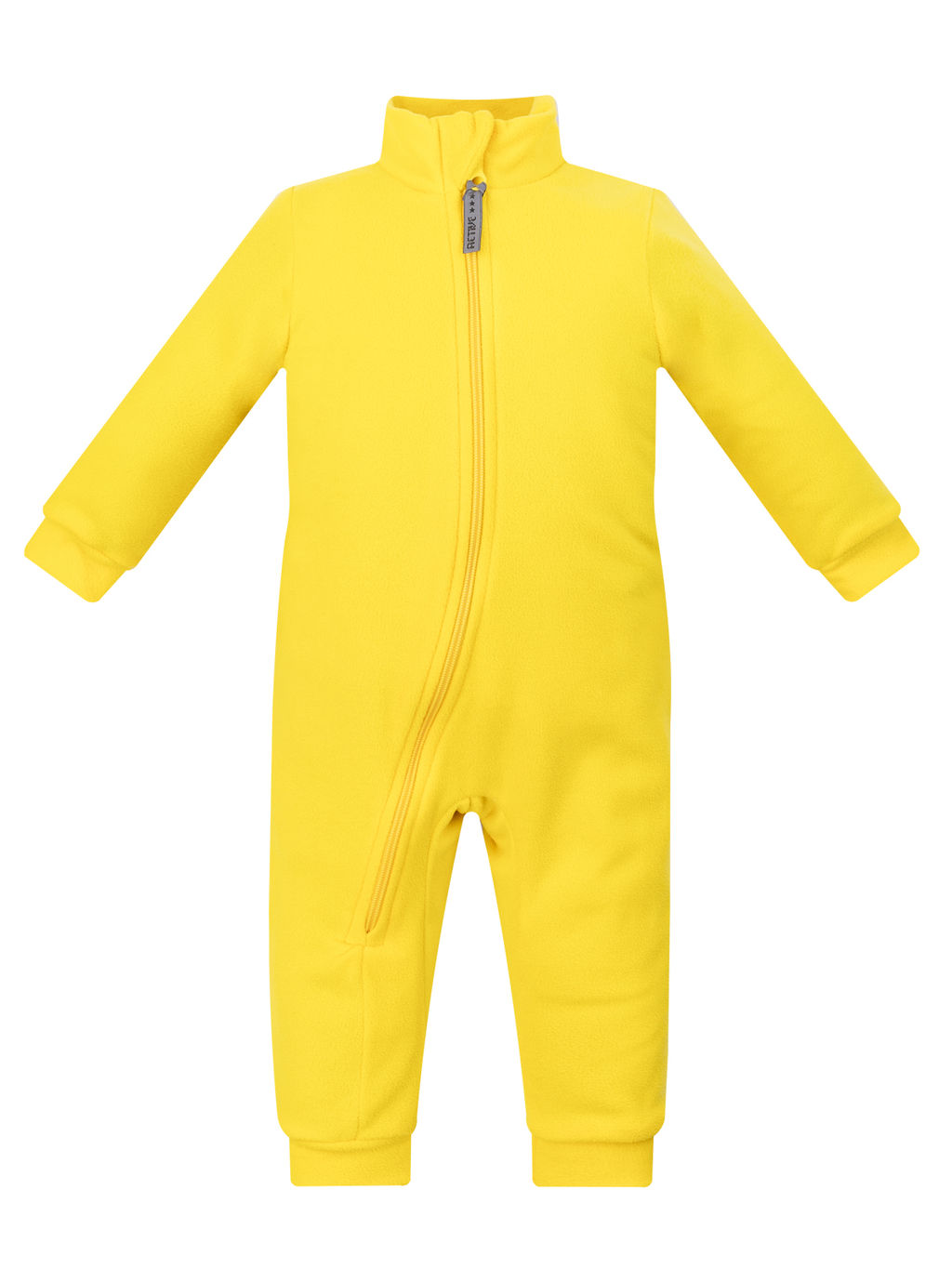 Комбинезон детский флисовый желтый