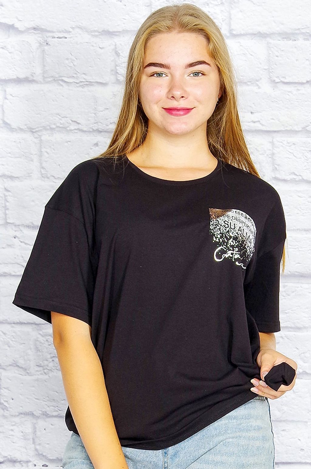 Женская футболка Палитра Текстиль