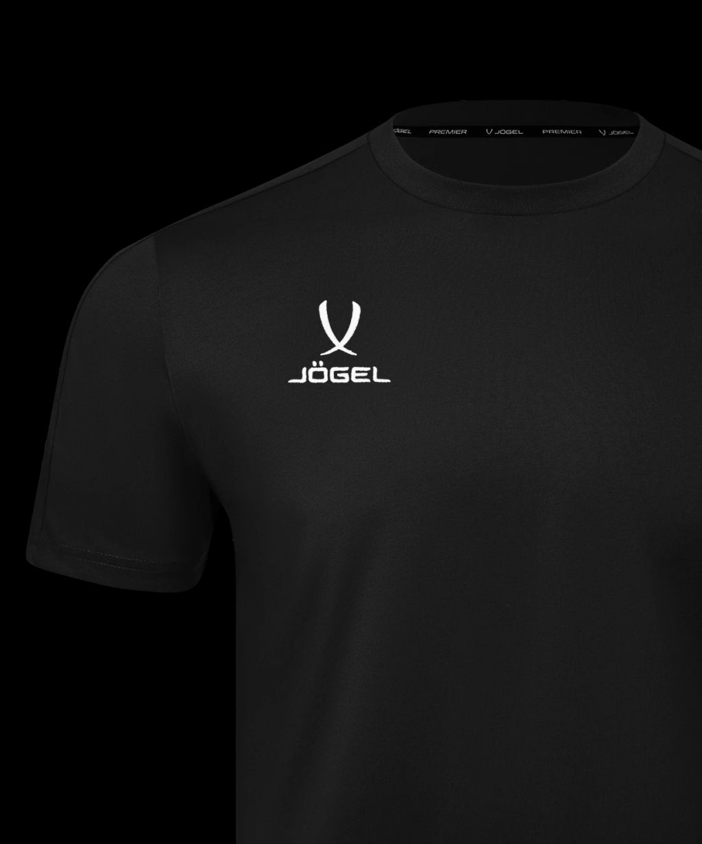 Футболка тренировочная JOGEL PREMIER PerFormDRY TRN CVC Tee, черный  фото 4