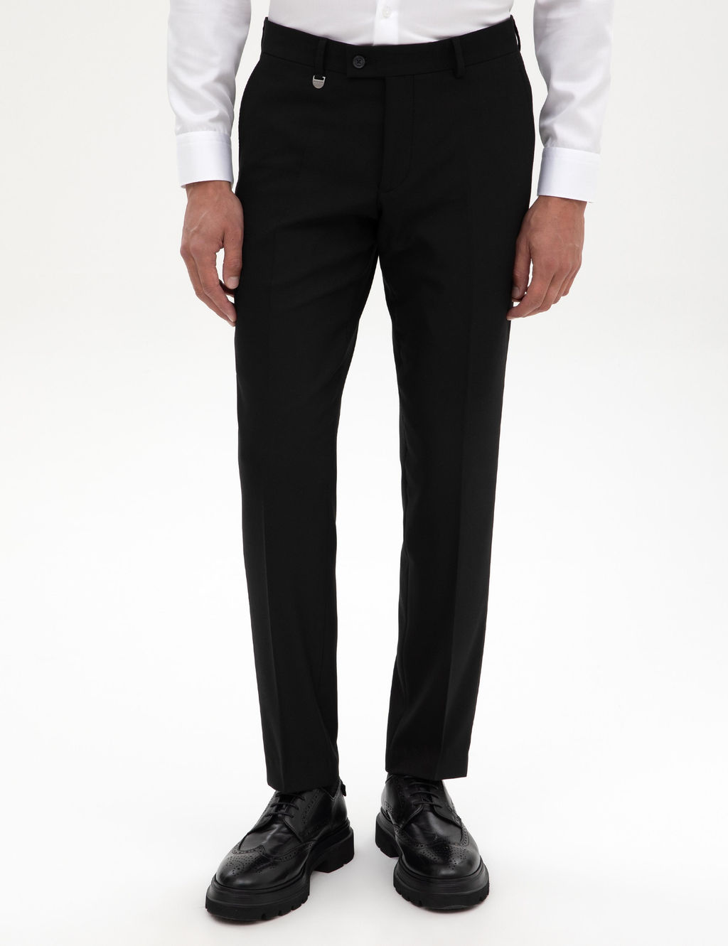 Siyah Slim Fit Kuma_ Pantolon - Pierre cardin фото 8