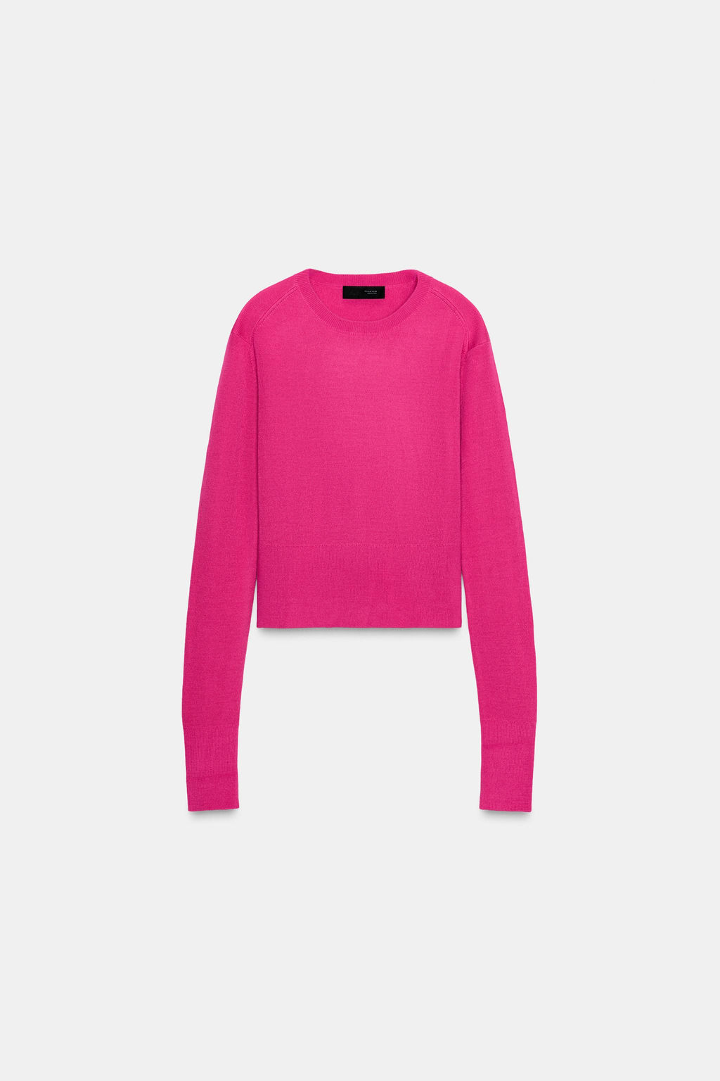 PLAIN KNIT WOOL SWEATER - Zara фото 4
