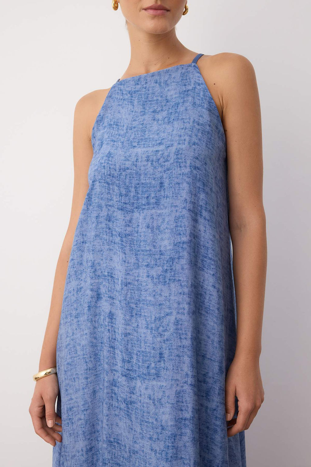 Antrasit Duz Maxi Dokuma Elbise TWOSS25EL00904 - Trendyolmilla фото 15