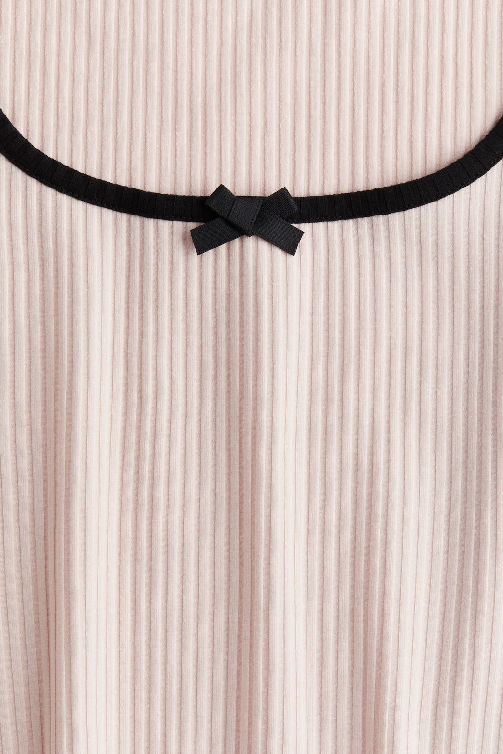 Top de canale con detalles sobrehilados - H&m фото 5