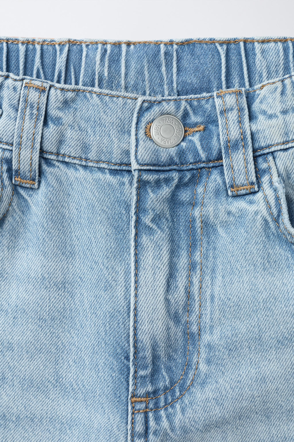 JEANS BARREL / Azul medio - Zara фото 3