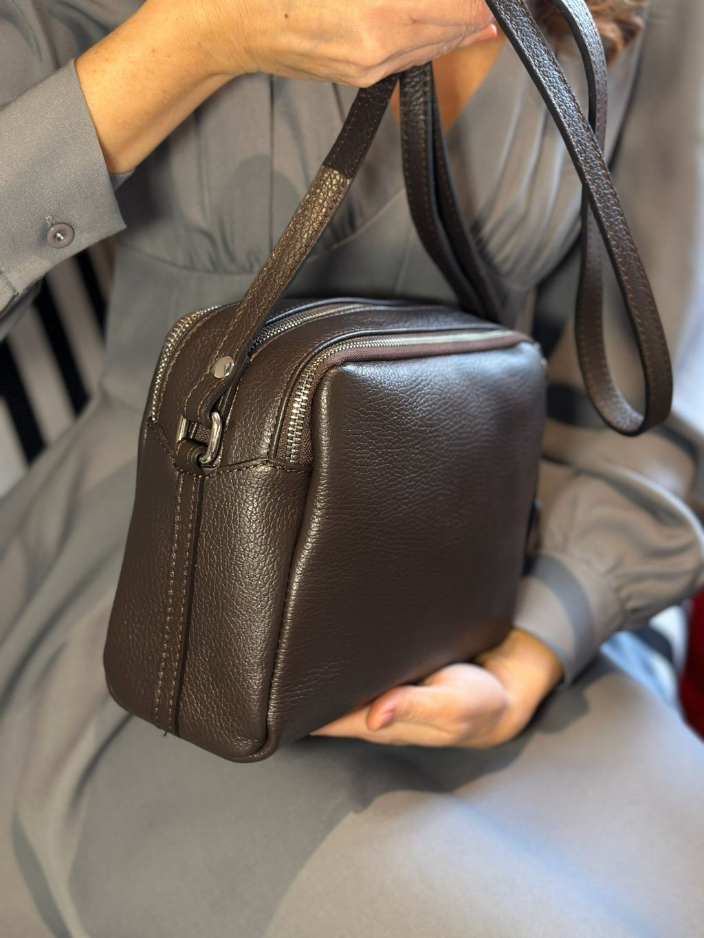 Сумка женская из телячьей кожи