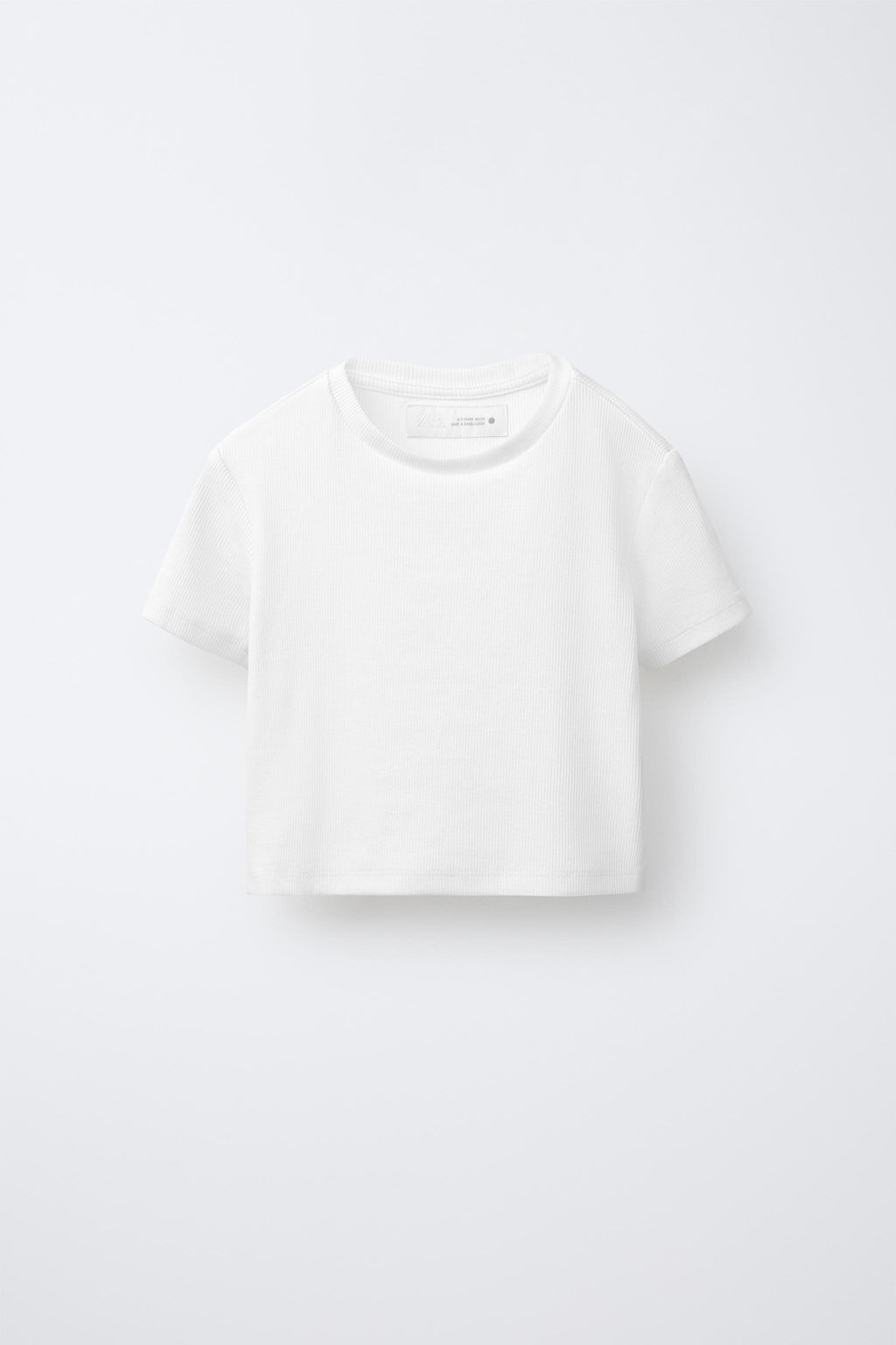 DENIM SHIRT AND RIB T-SHIRT PACK - Zara фото 3