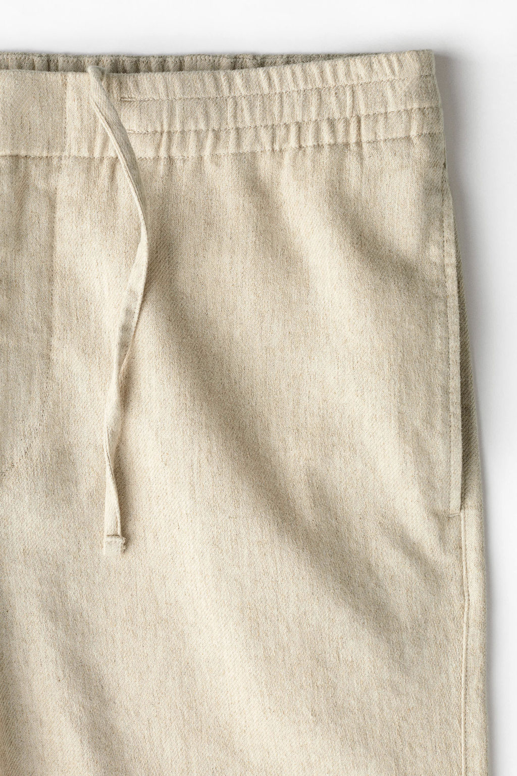 Pantal?n corto en mezcla de lino Regular Fit - H&m фото 5