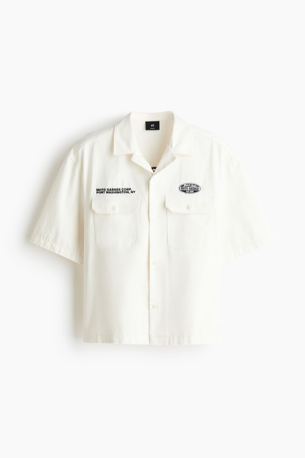 Camisa cargo de manga corta Relaxed Fit - H&m фото 3