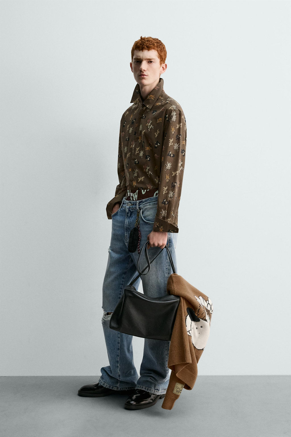 PETER PAN THE LOST BOYS SHIRT HARRY LAMBERT FOR ZARA X DISNEY фото 4