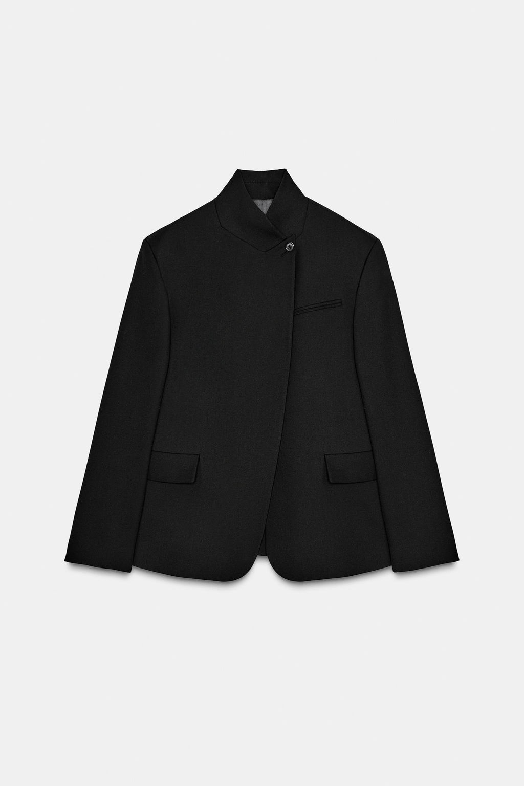 WOOL BLEND BLAZER ZW COLLECTION - Zara фото 10