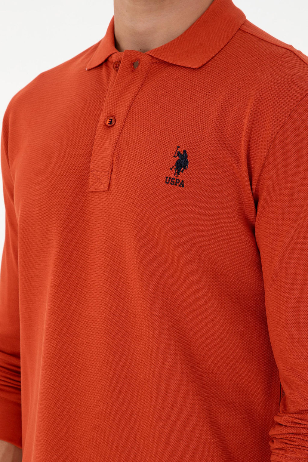 Erkek Kiremit Basic Sweatshirt