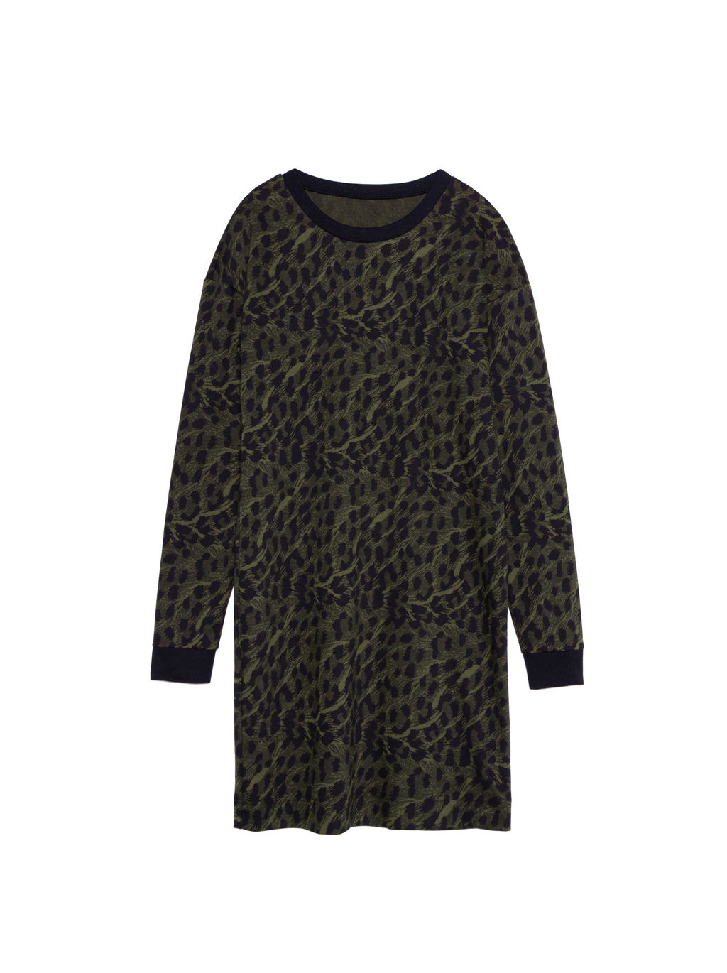 CONTE Платье с леопардовым рисунком LPL 1045 khaki leo khaki leo