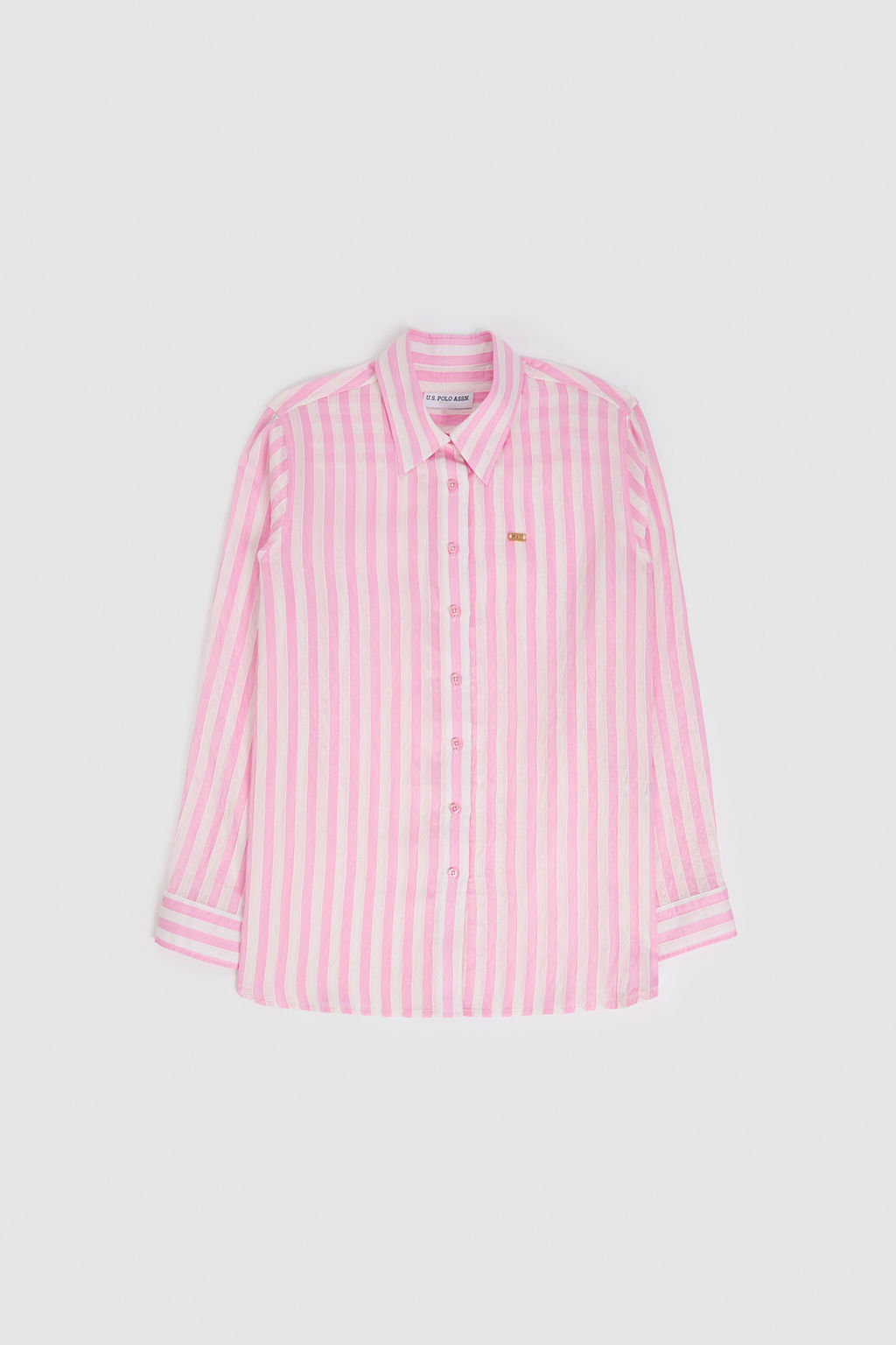 Kad_n Pembe Uzun Kollu _izgili G_mlek - U.s. polo assn фото 7