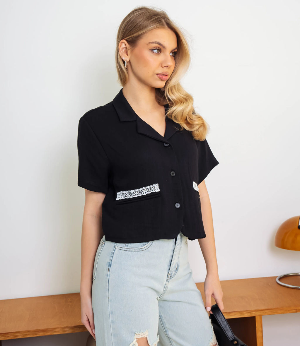 Пиджак #КТ9098, чёрный - Dommod фото 2