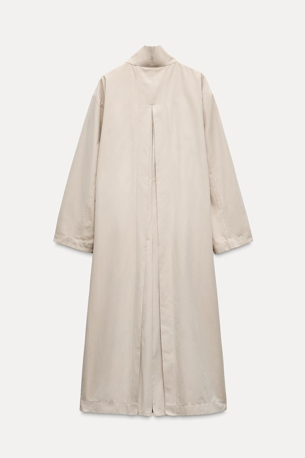 ZW COLLECTION KIMONO TRENCH COAT - Zara фото 8