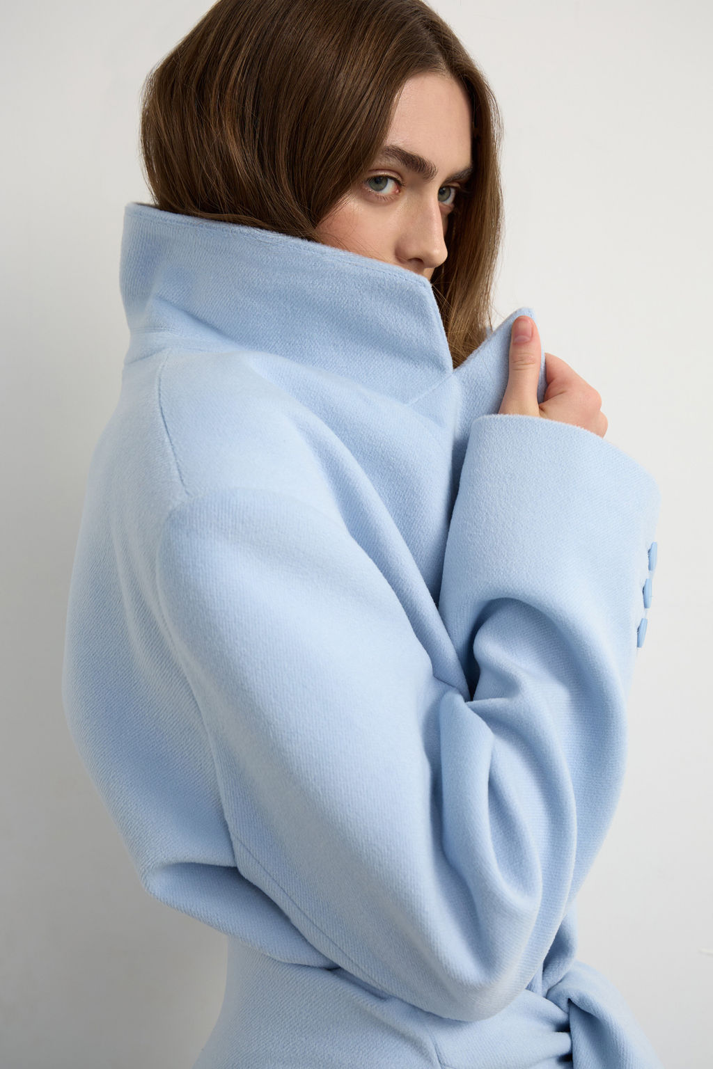 Пальто оверсайз макси - Mollis фото 3