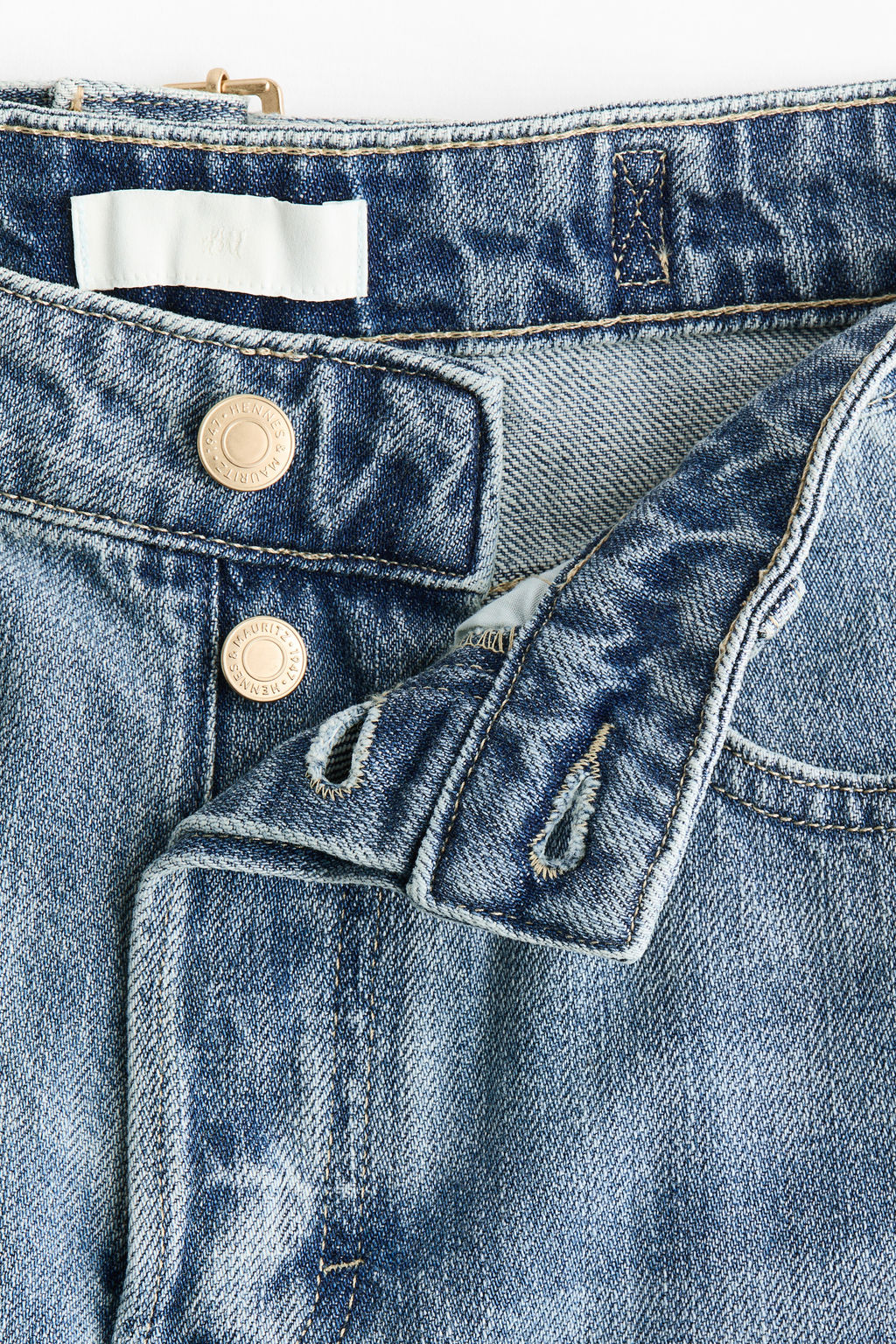 Wide Regular Waist Jeans - H&m фото 9