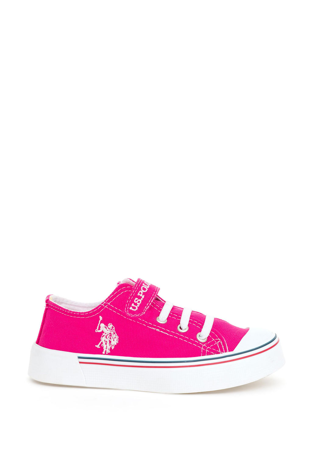 Детские кроссовки цвета фуксии - U.s. polo assn фото 2