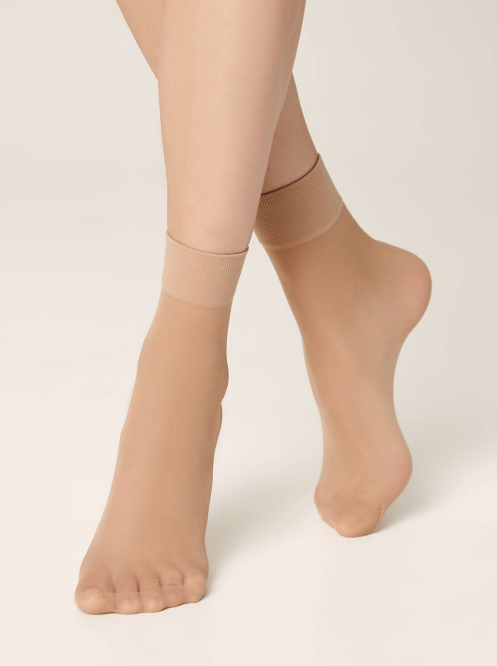 Цена за 2 пары Носки полиамидные Conte elegant melone