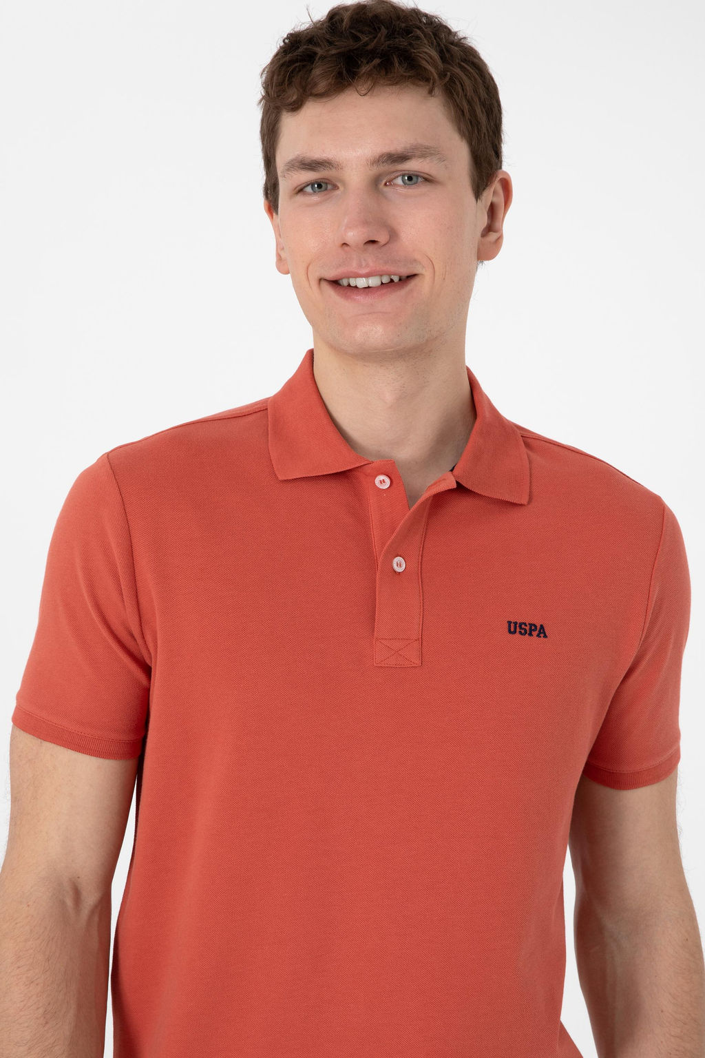 Erkek Regular Fit Polo Yaka Pudra Basic Ti__rt Sepette S_rpriz _ndirim - U.s. polo assn фото 2