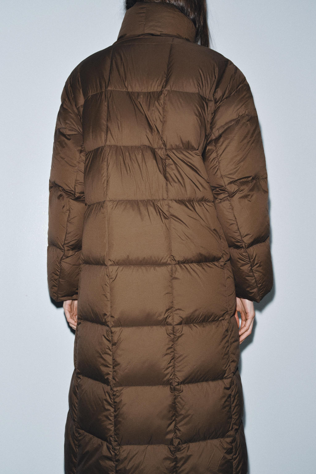 ZW COLLECTION LONG DOWN PUFFER JACKET - Zara фото 7