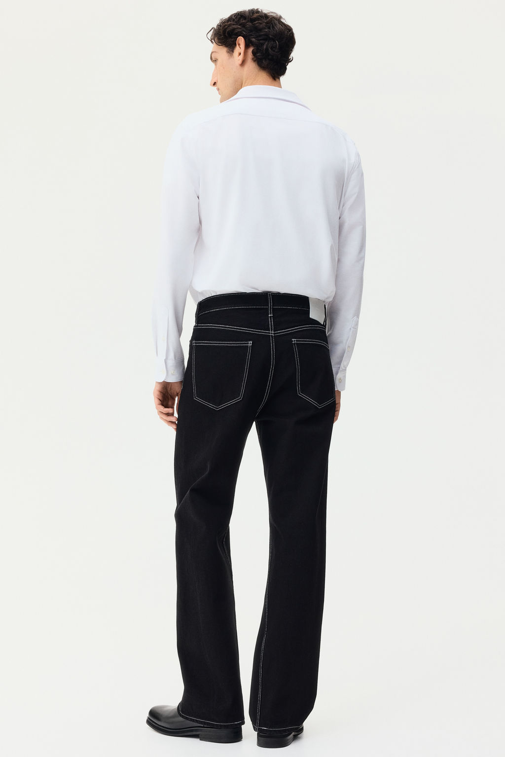 Camisa en tejido el?stico multidirecci?n Slim Fit - H&m фото 8