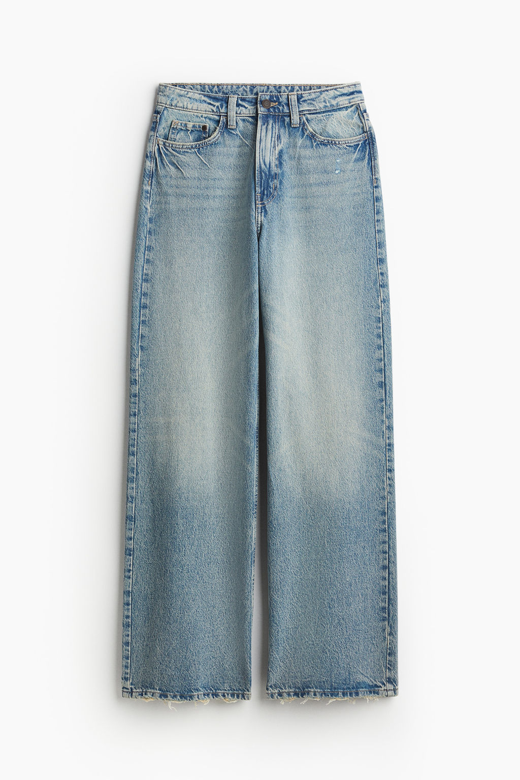 Wide High Waist Jeans - H&m фото 17
