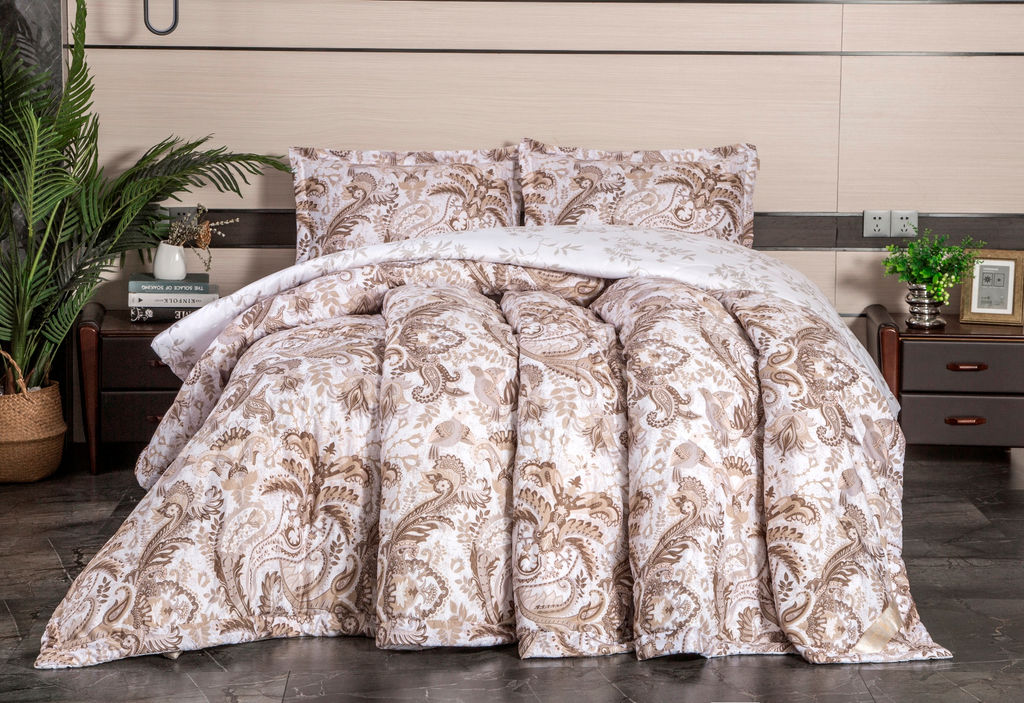 Комплект с одеялом Фоджа (латте молоко)