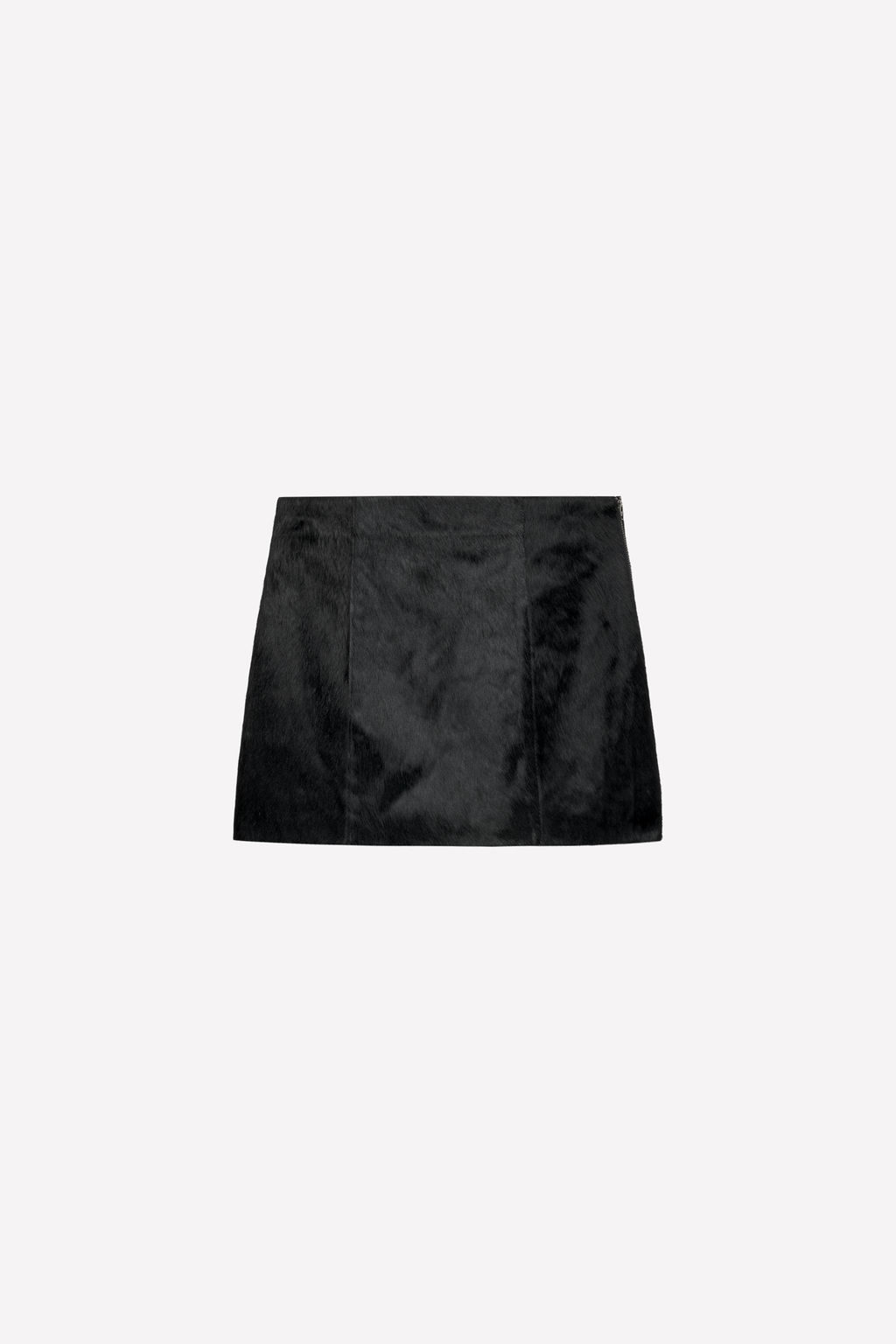 LEATHER AND SHEEPSKIN SHORT SKIRT LUDOVIC DE SAINT SERNIN x ZARA  фото 2