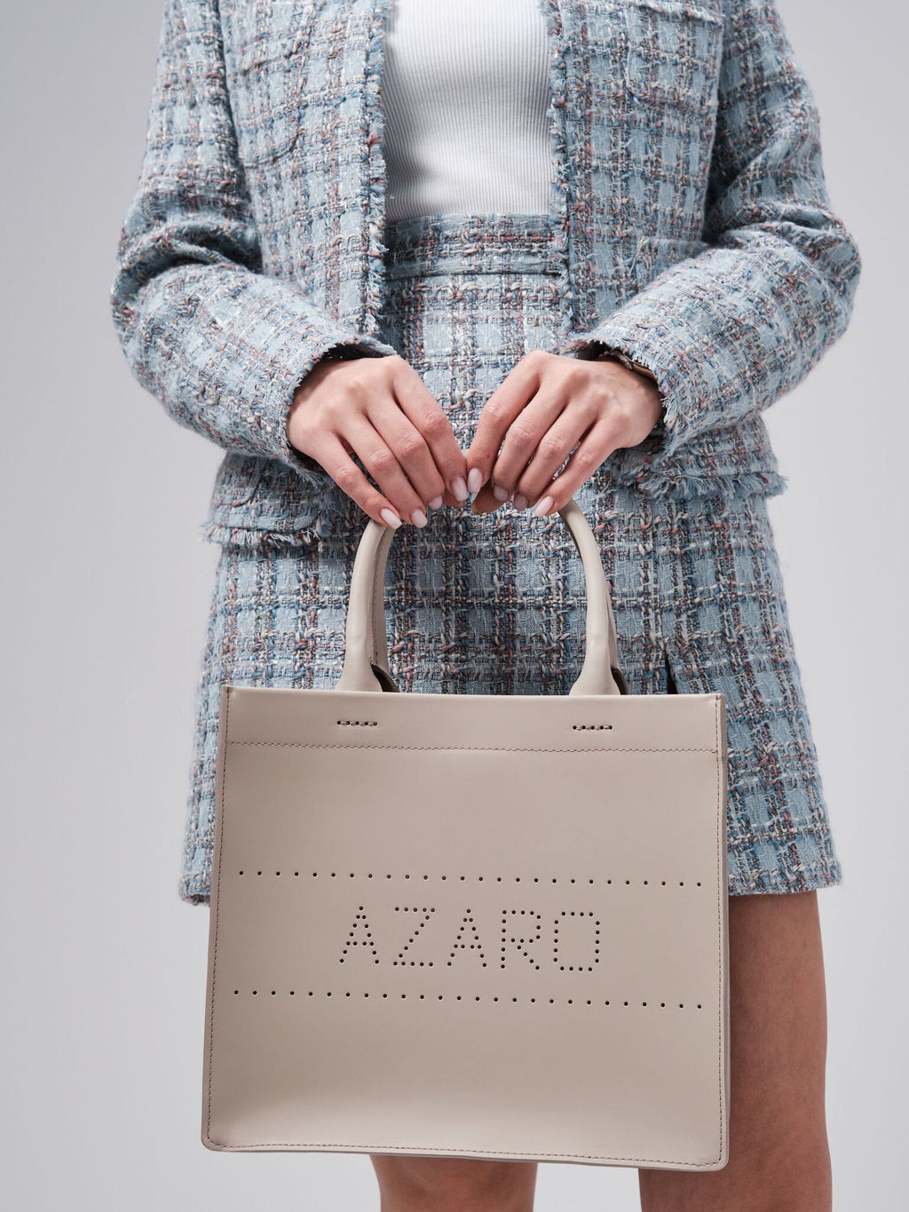 Сумка кожаная Azaro 30586 розовый фламинго - Deboro фото 25