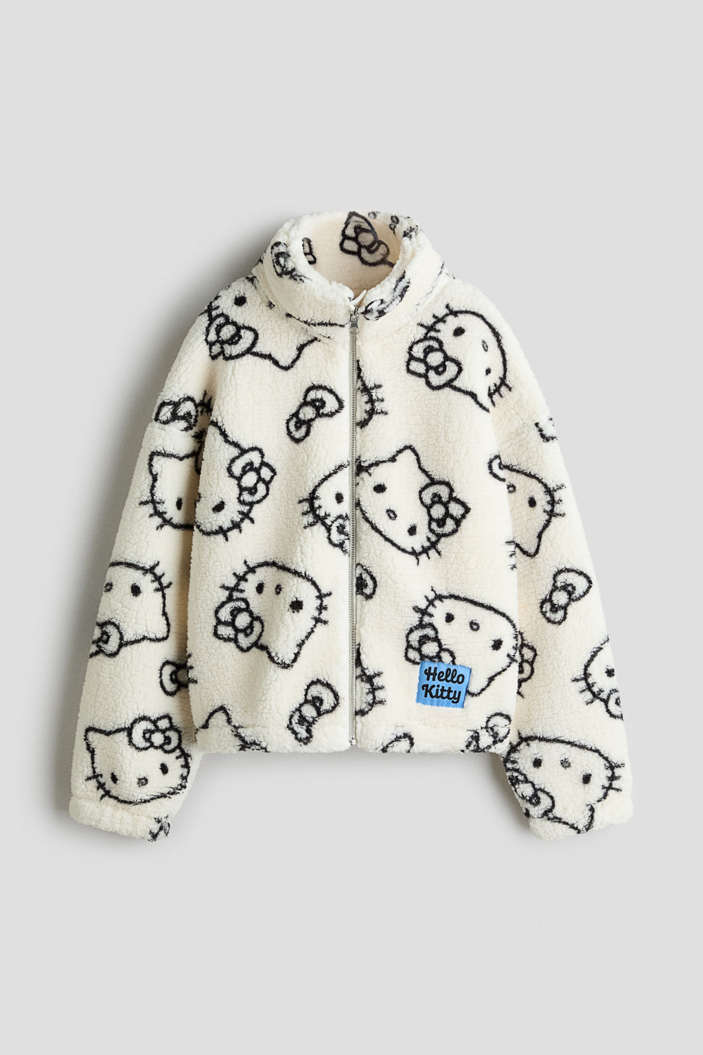 Chaqueta de borreguito con motivos decorativos - H&m фото 2