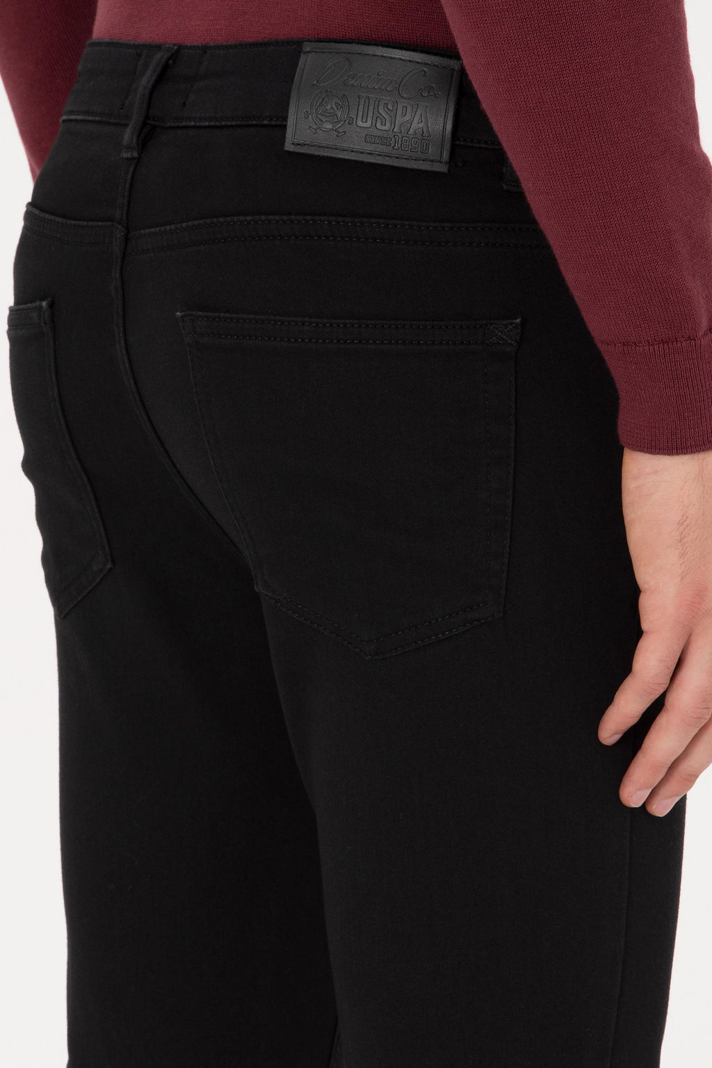 Erkek Siyah Jean Pantolon - U.s. polo assn фото 6