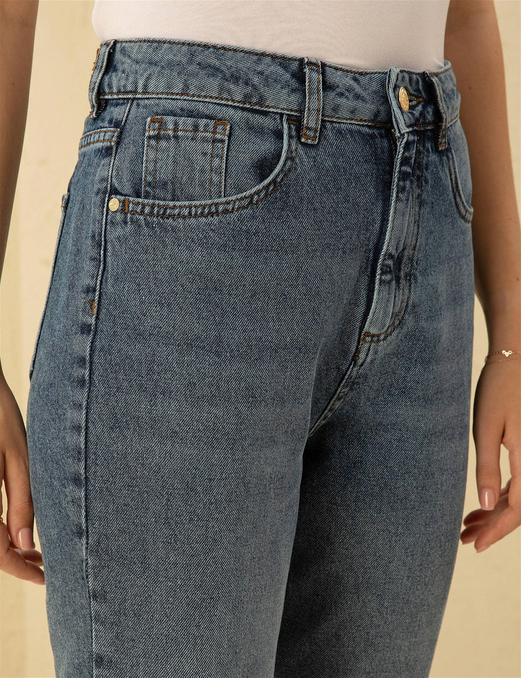 _ndigo Mom Fit Jean Pantolon - Pierre cardin фото 5