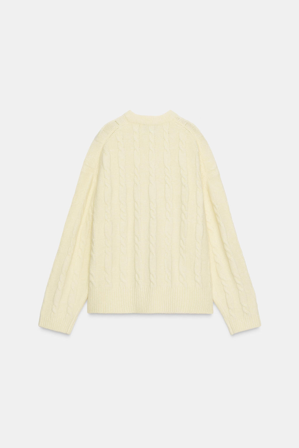 SOFT CABLE KNIT JUMPER - Zara фото 7