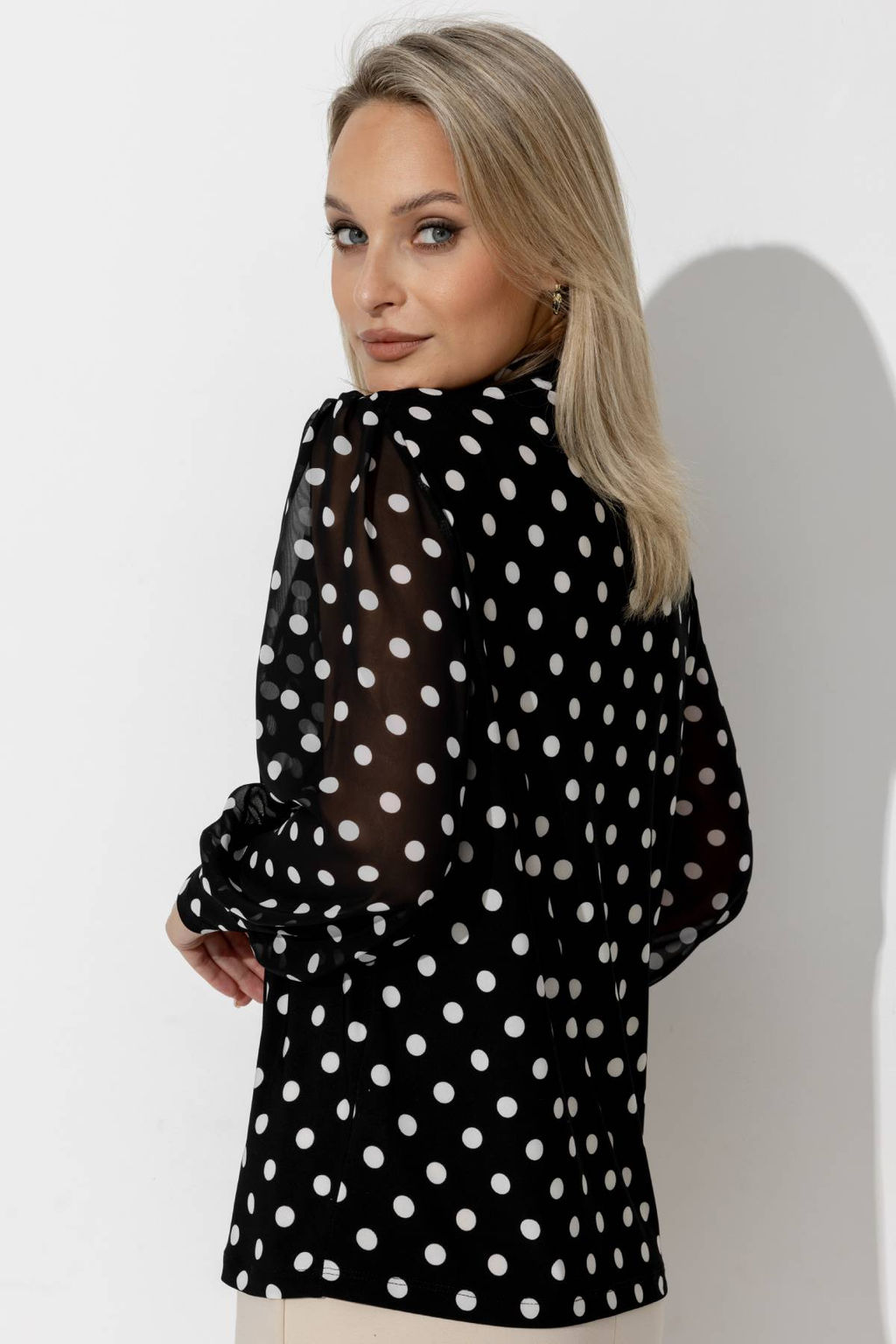 Блузка женская 7080/05/Черный - Rise фото 2