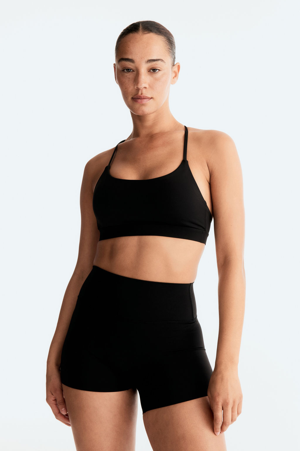 Sports hotpants with SculptMove - H&m фото 3