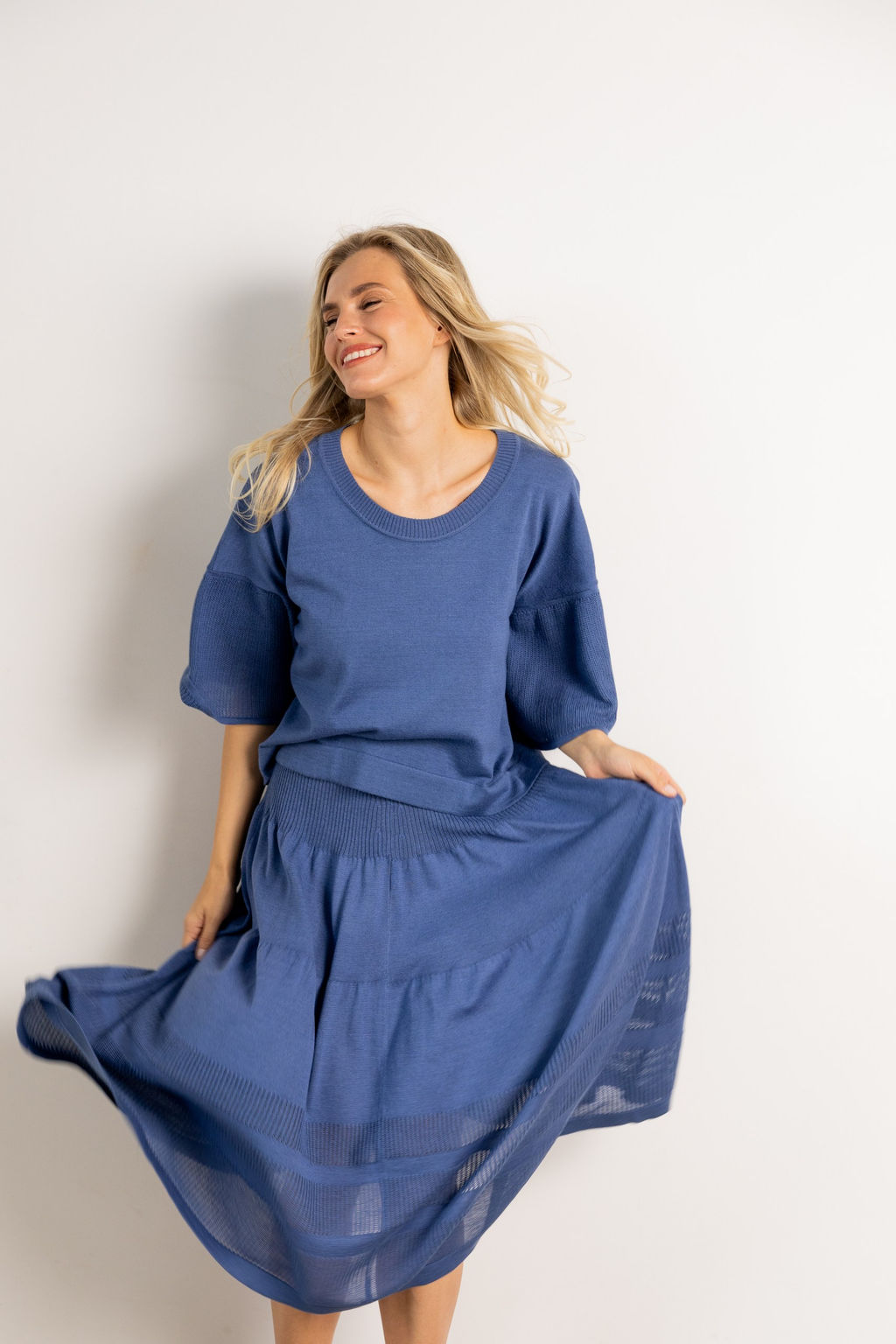 SS-2601 юбка женская джинс - Mozart фото 10