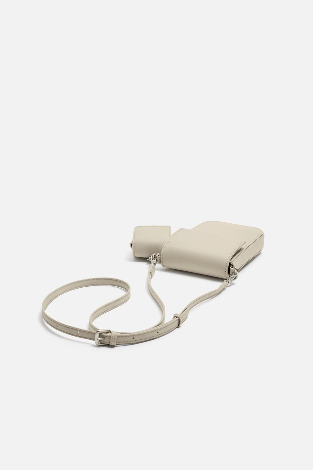 PLAIN CROSSBODY BAG - Zara фото 6