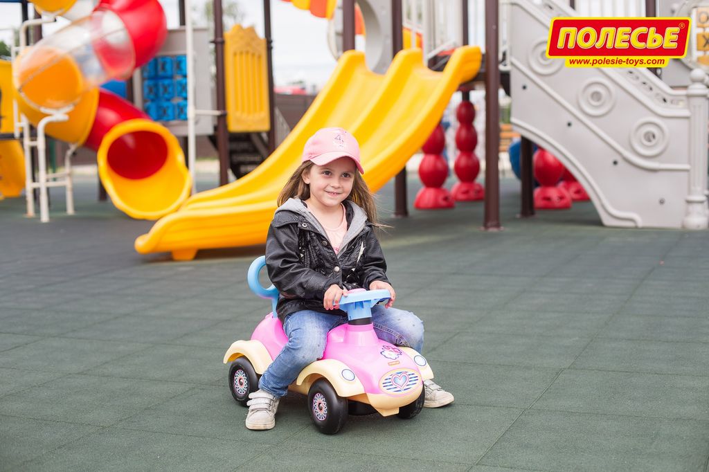Каталка-автомобиль для девочек Сабрина (со звуковым сигналом) - Полесье фото 7