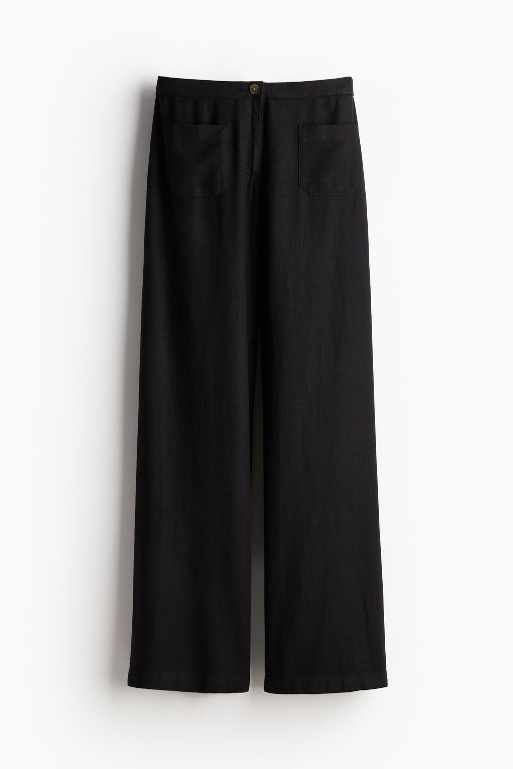 Pantalon en mezcla de lino - H&m фото 7