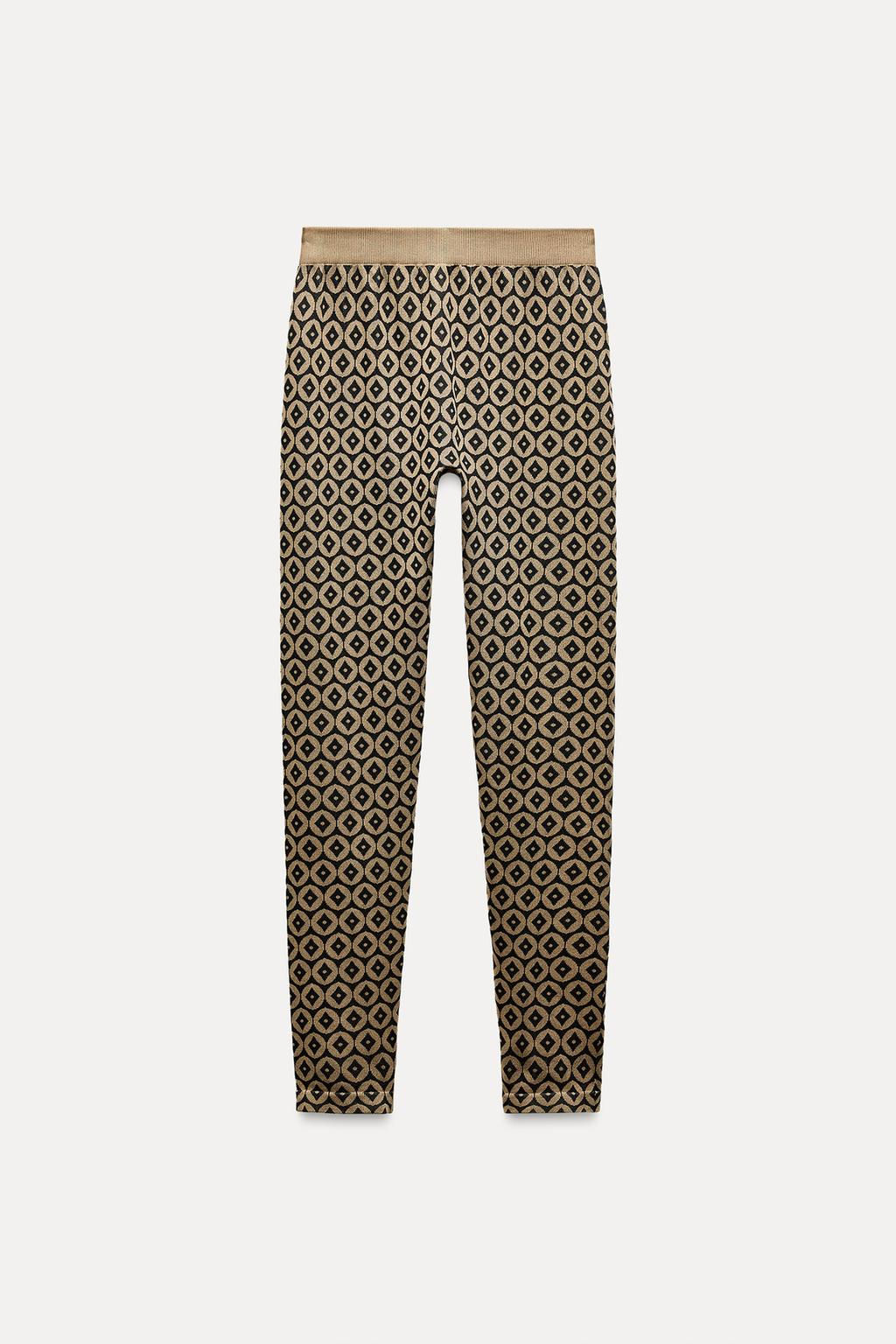 SKI COLLECTION THERMOLITE® THERMAL JACQUARD LEGGINGS - Zara фото 10
