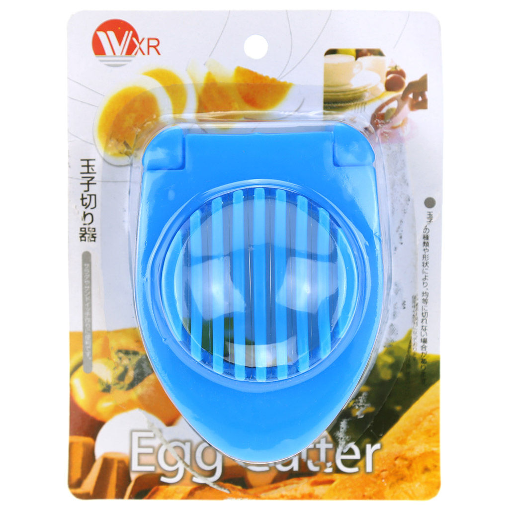 Яйцерезка струнная, пластмассовый корпус Классическая 8х12х4см, цвета микс, в блистере (Китай) - Домашняя мода фото 3