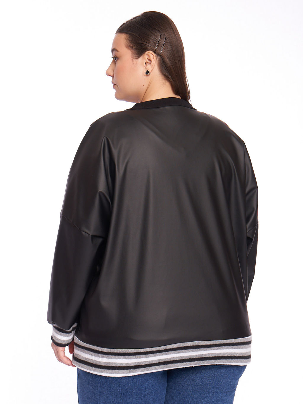 Бомбер кожаный GA00109STR01