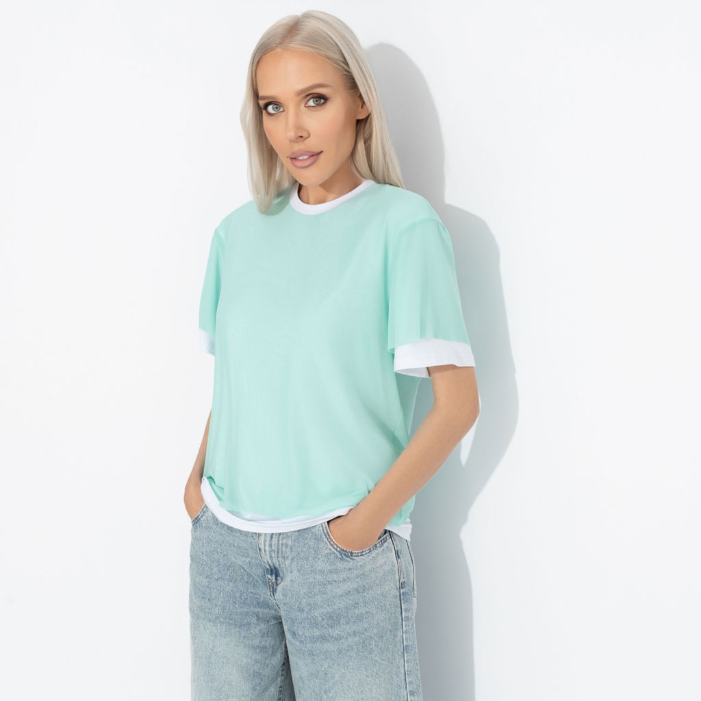 Футболка многослойная, Внимание на меня - Charutti фото 2