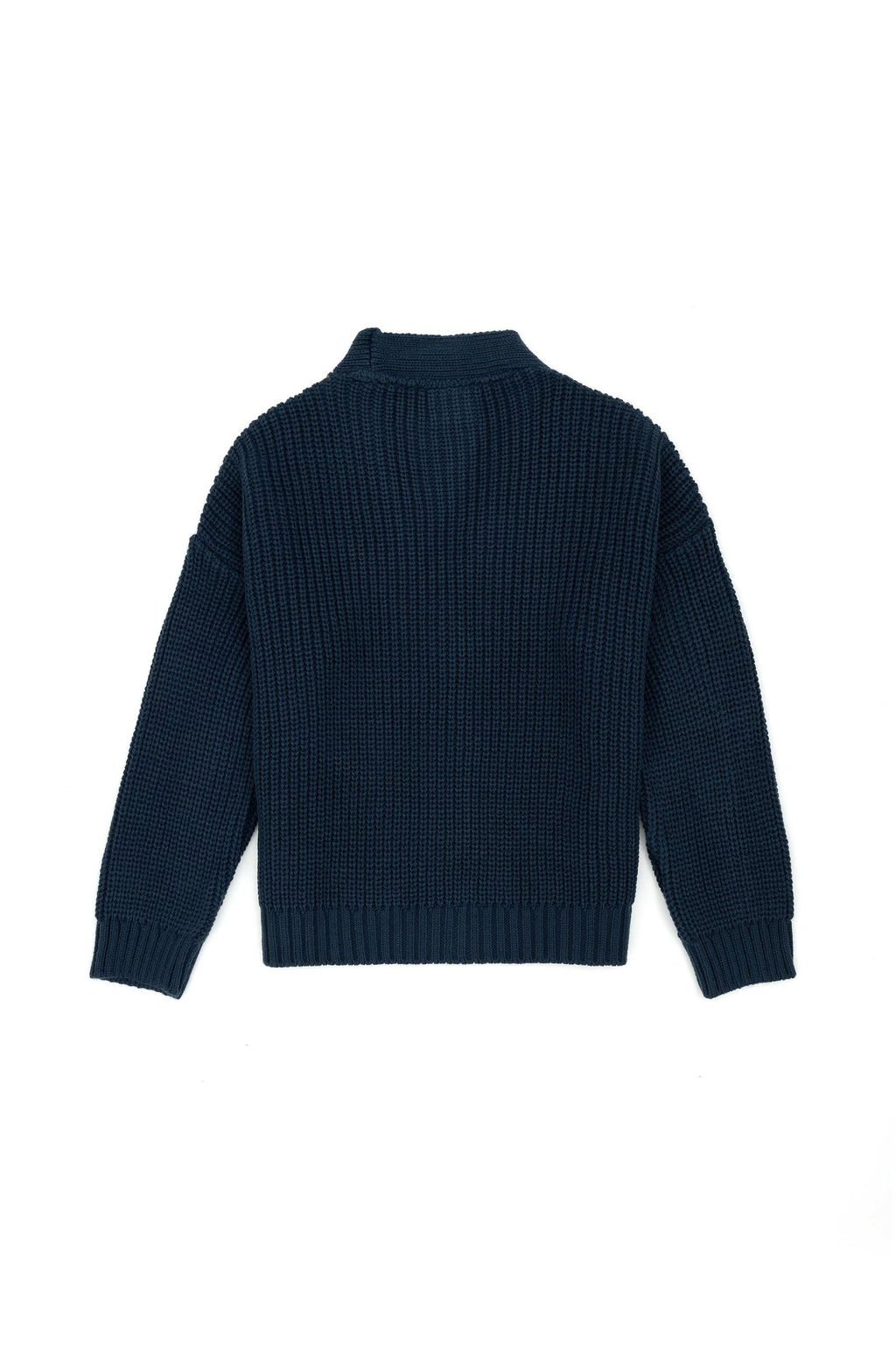 U. S. Polo Assn Трикотажный кардиган цвета индиго с V-образным вырезом для девочек - U.s. polo assn фото 2