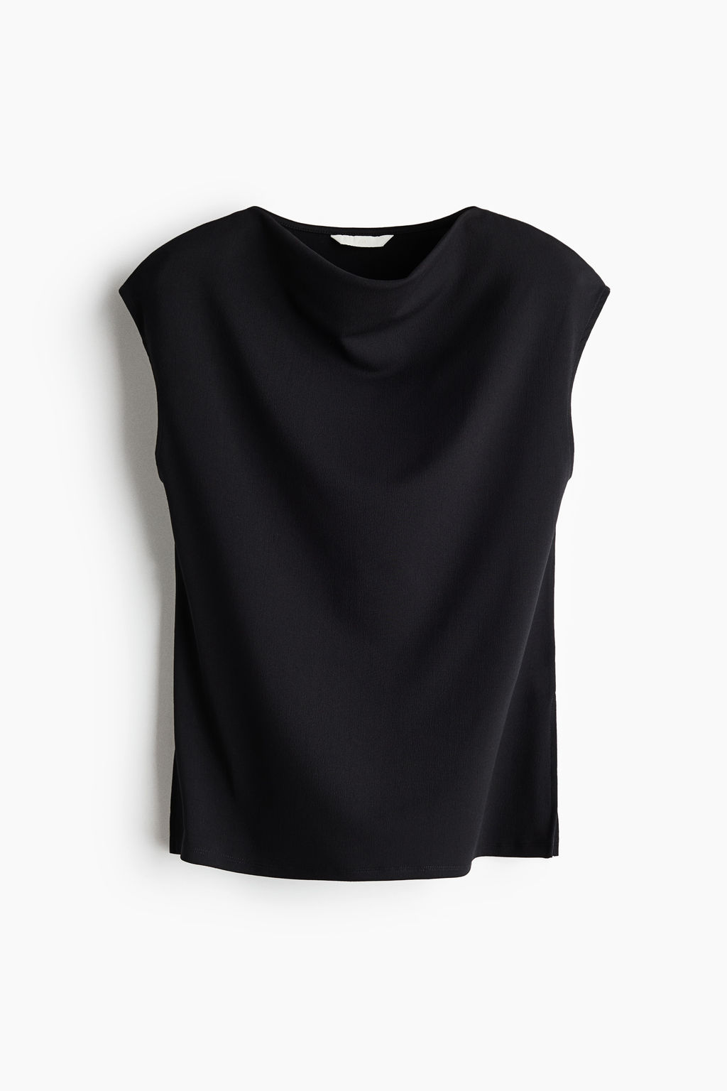 Top de punto con escote drapeado - H&m фото 2