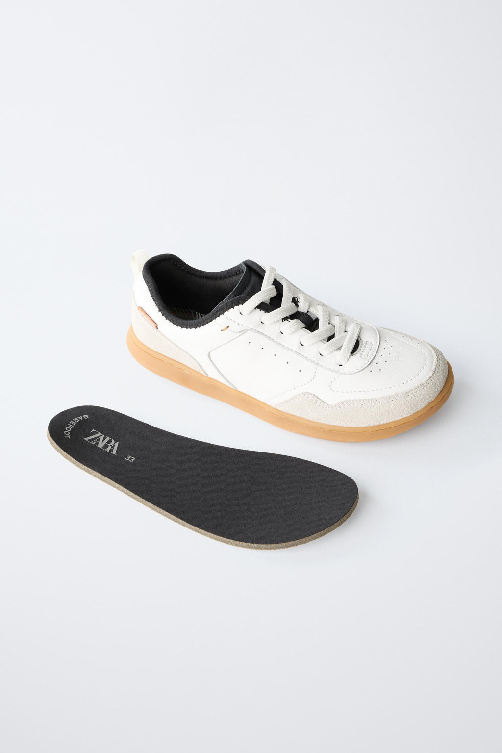 LEATHER BAREFOOT TRAINERS - Zara фото 15