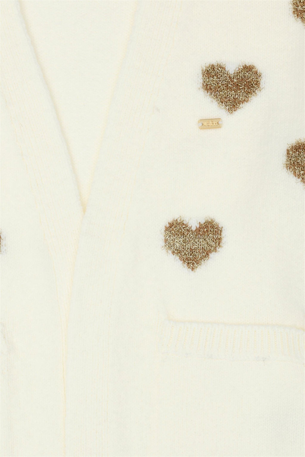 Кремовый трикотажный кардиган для девочки Неожиданная скидка в корзине - U.s. polo assn фото 5